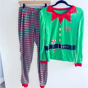 Merry Moments Elf Pajama Set